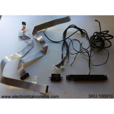KIT DE CABLE S PARA TV LG / EBR7478 / EAX64466302 / LM66_76_96 VER 1.6 / EAD62087804 / EAD62087803 / MODELO 55LM7600-UA.AUSWLJR